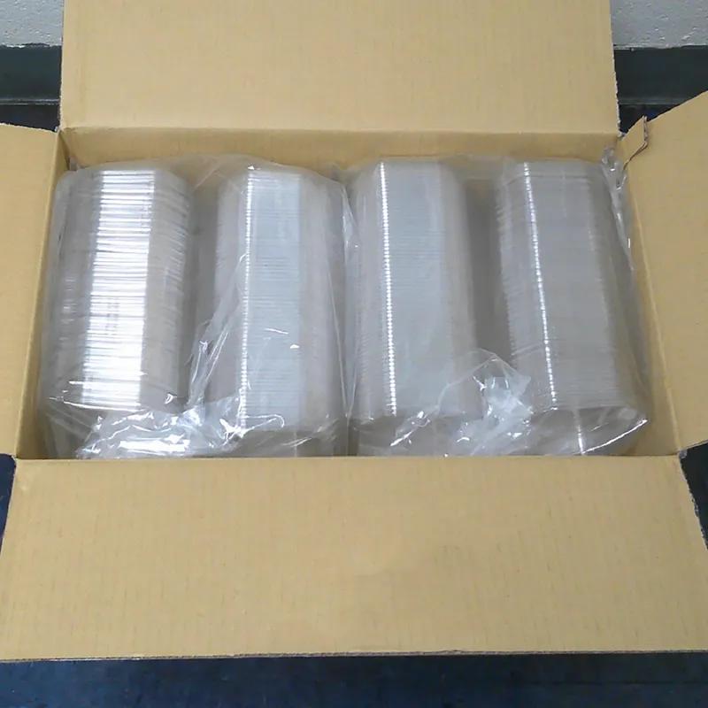 Cold Deli Container Hinged 8 OZ PET Clear Deep Freezer Safe 250/Case