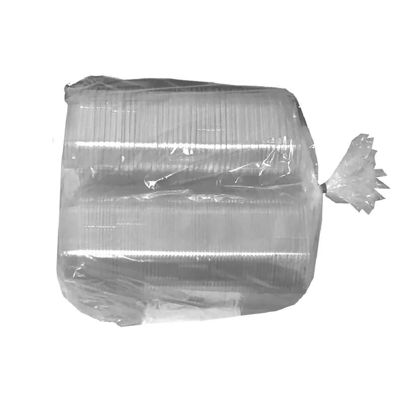 Cold Deli Container Hinged 8 OZ PET Clear Deep Freezer Safe 250/Case