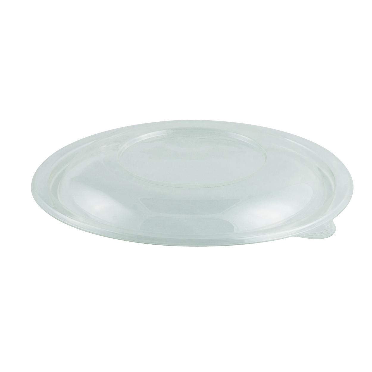 Lid Flat 7 IN 1 Compartment PET Clear Round For Cold Bowl Unhinged Crack Resistant Leak Resistant 150/Case