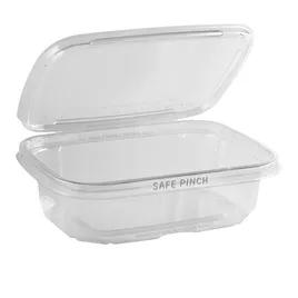 Cold Take-Out Container Hinged With Dome Lid 6X7 IN RPET Clear 200/Case