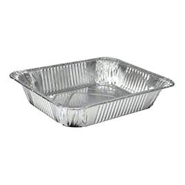 Steam Table Pan 1/2 Size Aluminum Silver Deep 100/Case