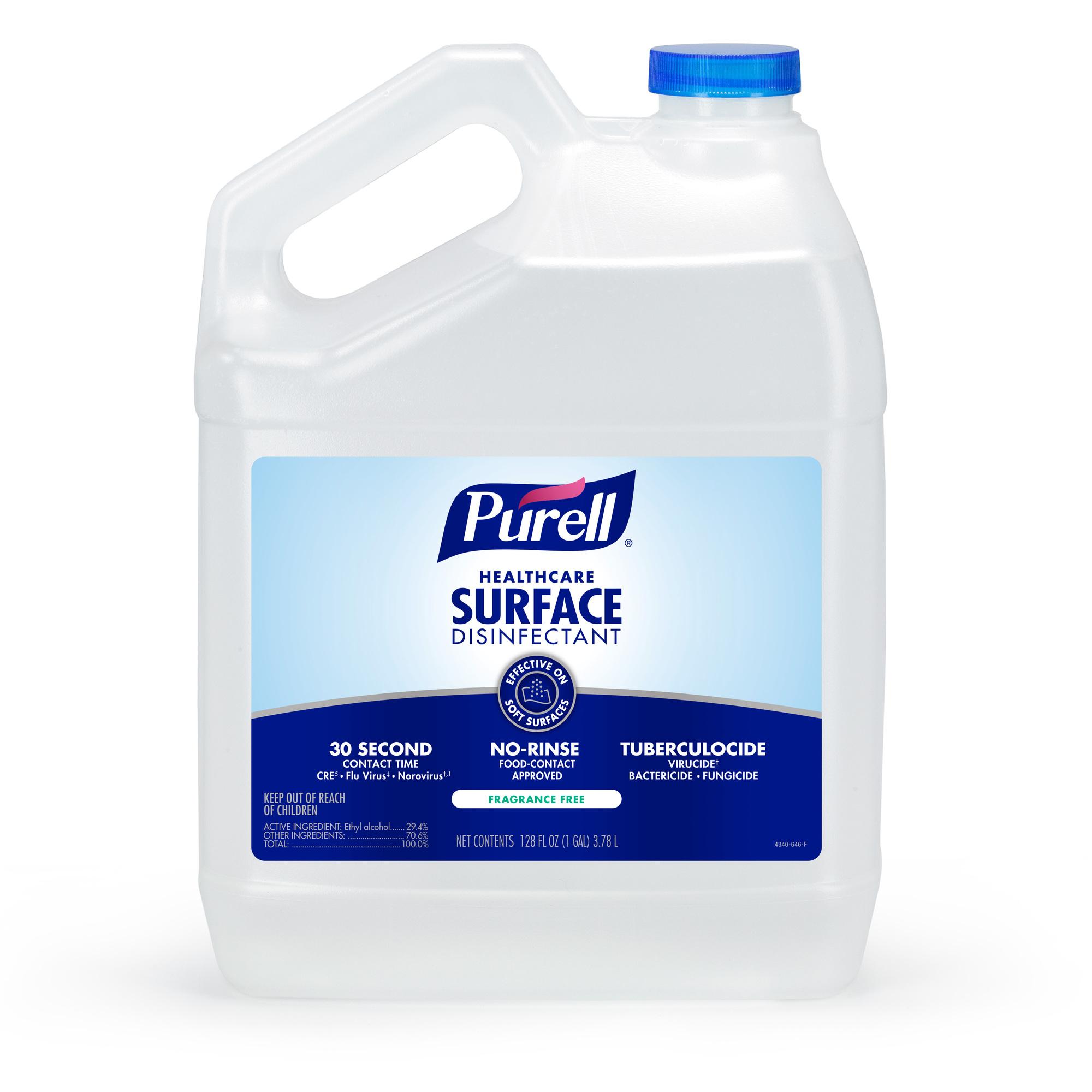 Purell® Surface Disinfectant 7.15X4.83X9.84 IN 1 GAL Healthcare 4/Case