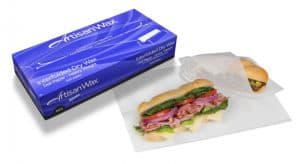 Bagcraft® ArtisanWax AW12 Deli Sheets 12X10.75 IN Dry Wax Paper Heavyweight White 500 Sheets/Pack 12 Packs/Case