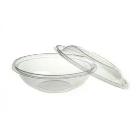 Bowl & Lid Combo With Dome Lid 48 OZ PET Clear Round 50/Case