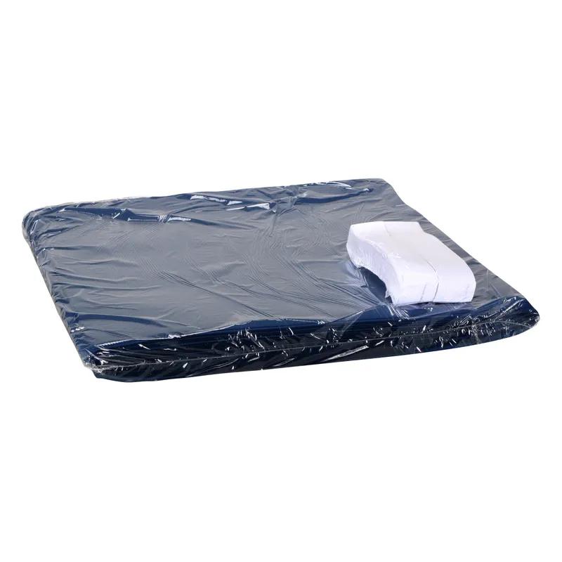 Linen-Like® Dinner Napkins 16X16 IN Navy Airlaid Paper Linen Feel Flat Pack 500/Case