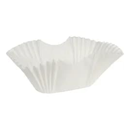 Burger Bagel Taco Blanket Cup Holder 3.75 IN Paper White Fluted 2000/Case