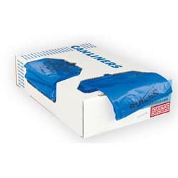 Heritage Soiled Linen Bag 38X46 IN Blue Plastic 16MIC 25 Count/Pack 10 Packs/Case 250 Count/Case