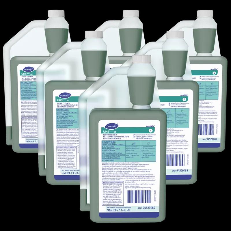 UHS SC Floor Cleaner 32 FLOZ Alkaline Liquid Concentrate 6/Case