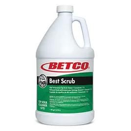 Best Scrub Pleasant Scent Floor Cleaner 1 GAL Interim Maintenance Concentrate Liquid High Performance 4/Case
