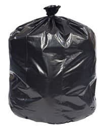 Heritage Can Liner 24X32 IN 12-16 GAL Black LLDPE 0.35MIL 1000/Case