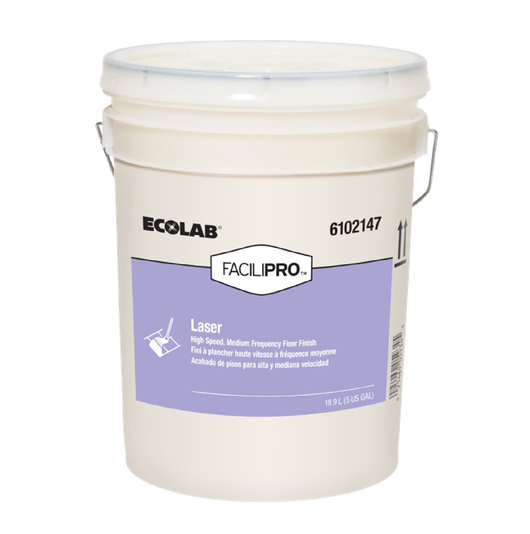 FaciliPro Laser Floor Finish 5 GAL 20% Solid Wax 1/Each