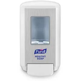 Purell® Hand Soap Dispenser 1200 mL White ABS Wall Mount Push Lever Viewing Window ADA Compliant Lockable For CS4 1/Each