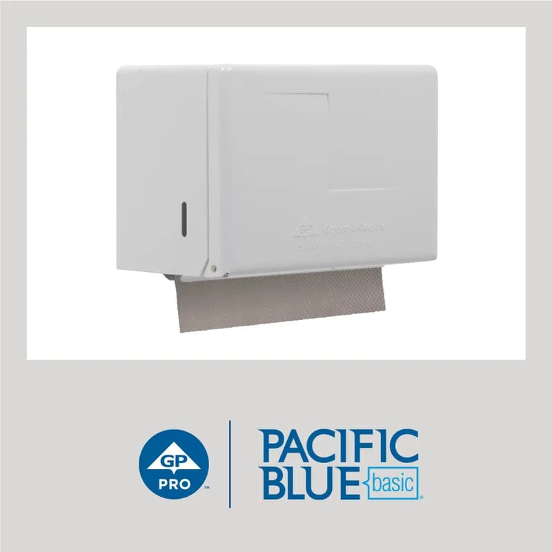 Pacific Blue Basic Envision Folded Paper Towel 9.25X10.25 IN 1PLY Kraft Single Fold EPA Indicator 250 Sheets/Pack