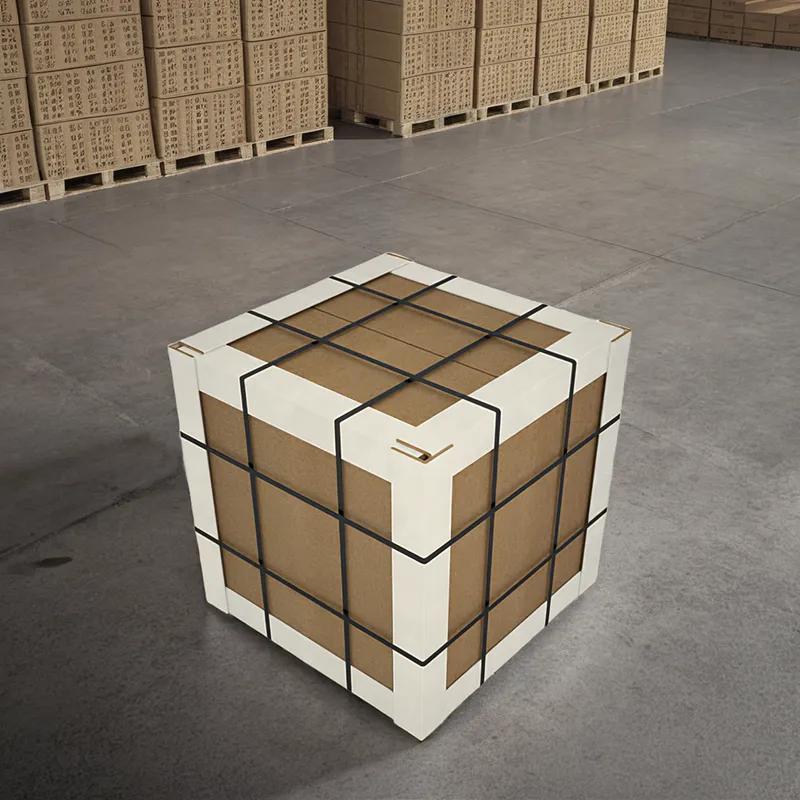 Cornerboard 3X3X48 IN White Thickness .018 1400/Skid