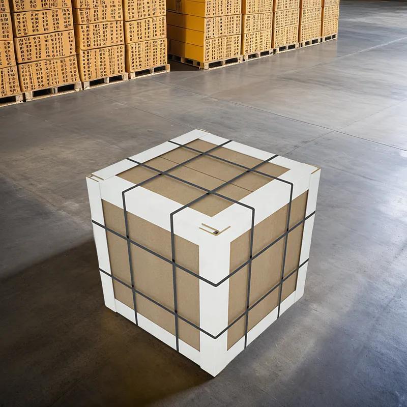 Cornerboard 3X3X48 IN White Thickness .018 1400/Skid