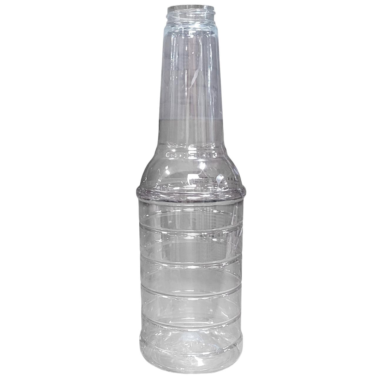 Ms1Liter62Roundbox Bottle 1 L PET 38MM Screw Cap Empty 70/Case
