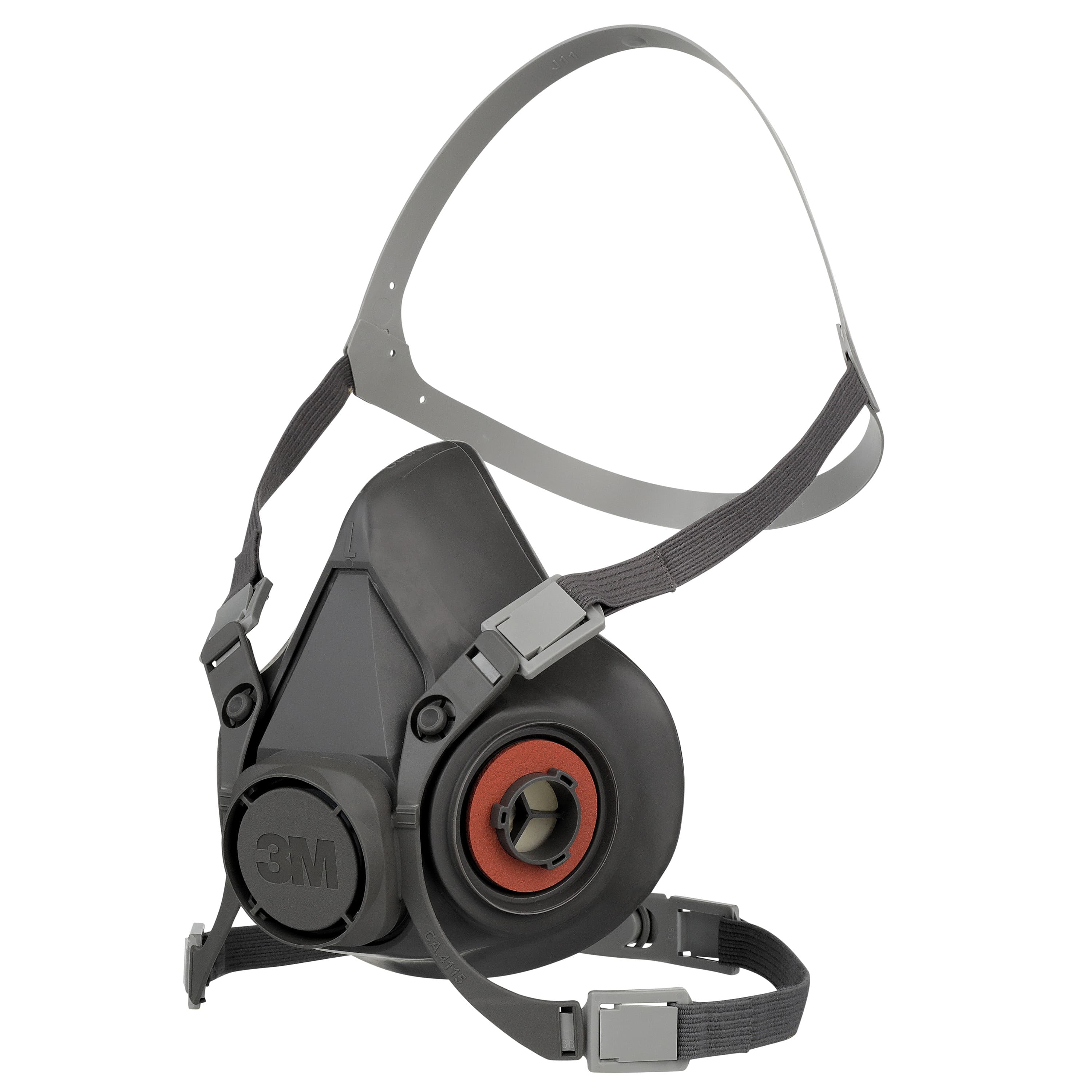 3M™ 6300/07026(AAD) Respirator Large (LG) Reusable Half Facepiece 24/Case