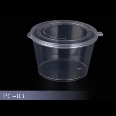 Souffle & Portion Cup Lid Combo 3 OZ PP Hinged 2000/Case