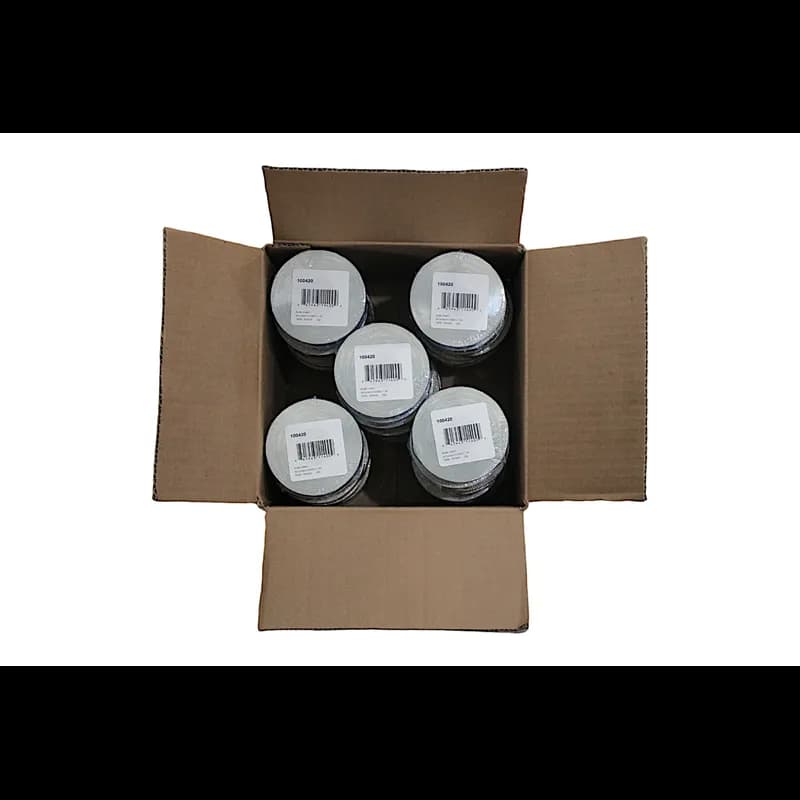 Butter Cream Bakery Flavor Label 0.625X1.25 IN Blue Oval 4 Color Process UV 1000 Count/Roll 50 Rolls/Case