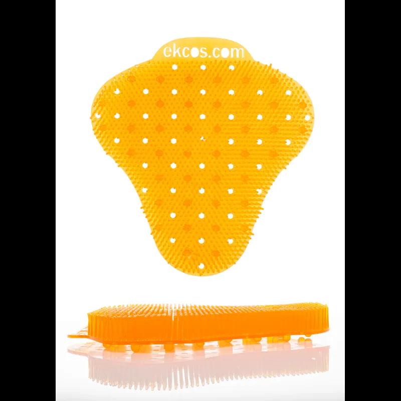 Ekcos Urinal Screen Citrus Scent Orange Plastic RTU Anti-Splash 12/Case
