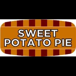 Sweet Potato Pie Label Oval 1000/Roll