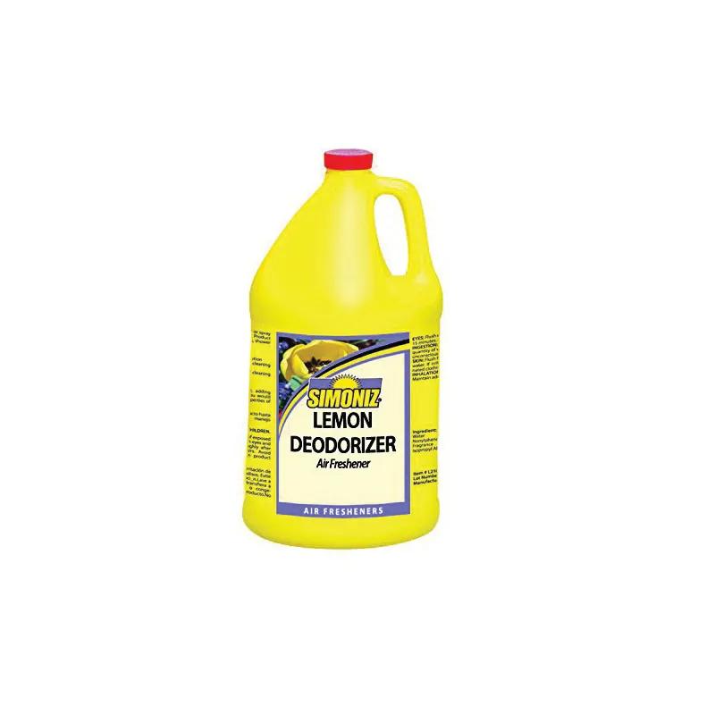 Deodorizer Lemon Light Golden Liquid 1 GAL Concentrate 4/Case