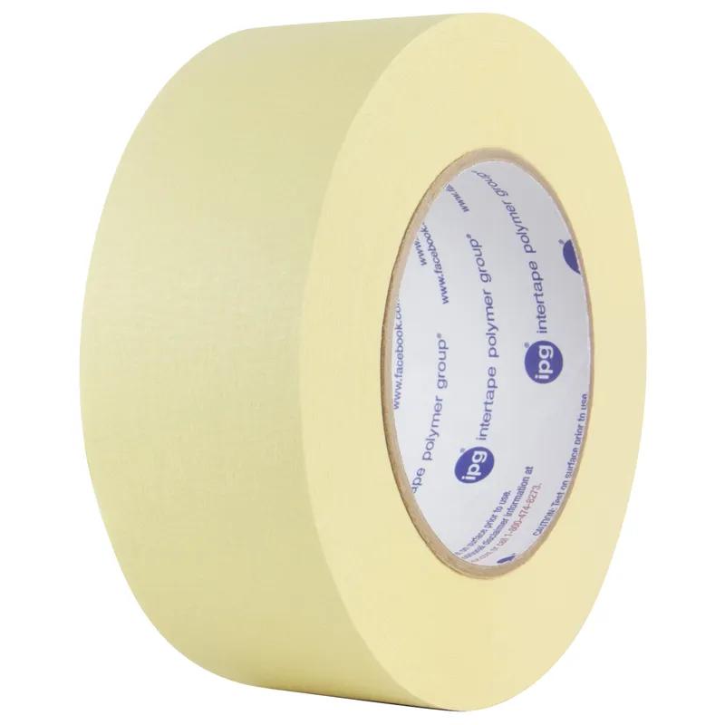 Intertape Masking Tape 72MM X60FT Natural Crepe Paper 23LB 5.8MIL Premium Grade 16 Rolls/Case 48 Cases/Pallet