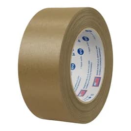 Intertape PM2 Series Flatback Tape 48MM X54.8M Tan Kraft Paper 36LB 6MIL 24 Rolls/Case 48 Cases/Pallet