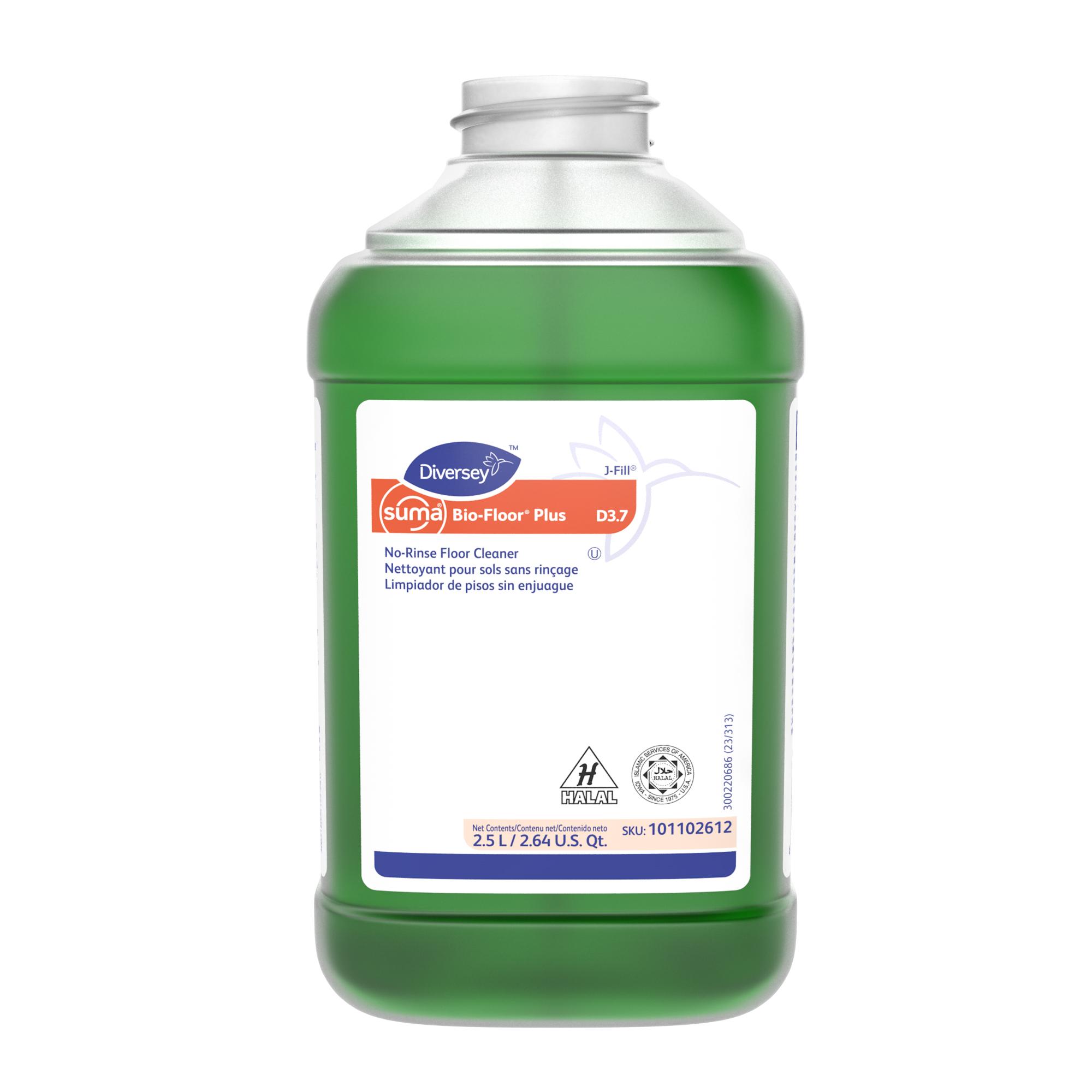 Suma® Bio-Floor Plus® Floor Cleaner 2.5 L Liquid Concentrate Bacteria Fortified Kosher 2/Case