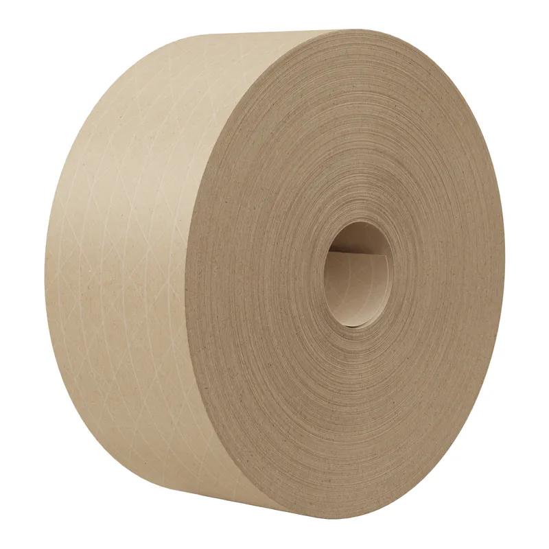 Central® Water-Activated Tape 3IN X450FT Natural Kraft Paper 7.9MIL 10 Rolls/Case 60 Cases/Pallet