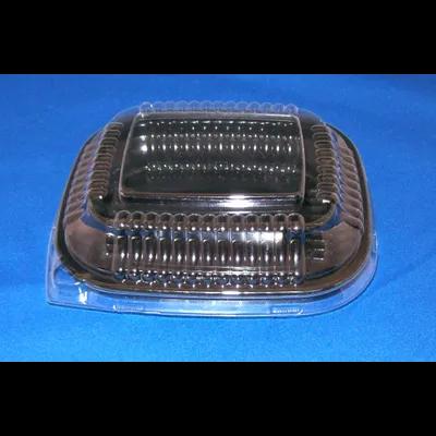 Take-Out Tray Base & Lid Combo Small (SM) 6.625X5.625X2.125 IN OPS Clear 1/Case