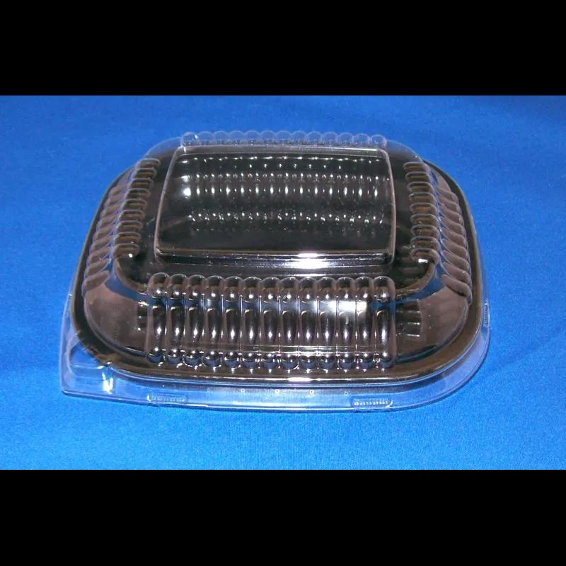 Take-Out Tray Base & Lid Combo Small (SM) 6.625X5.625X2.125 IN OPS Clear 250/Case