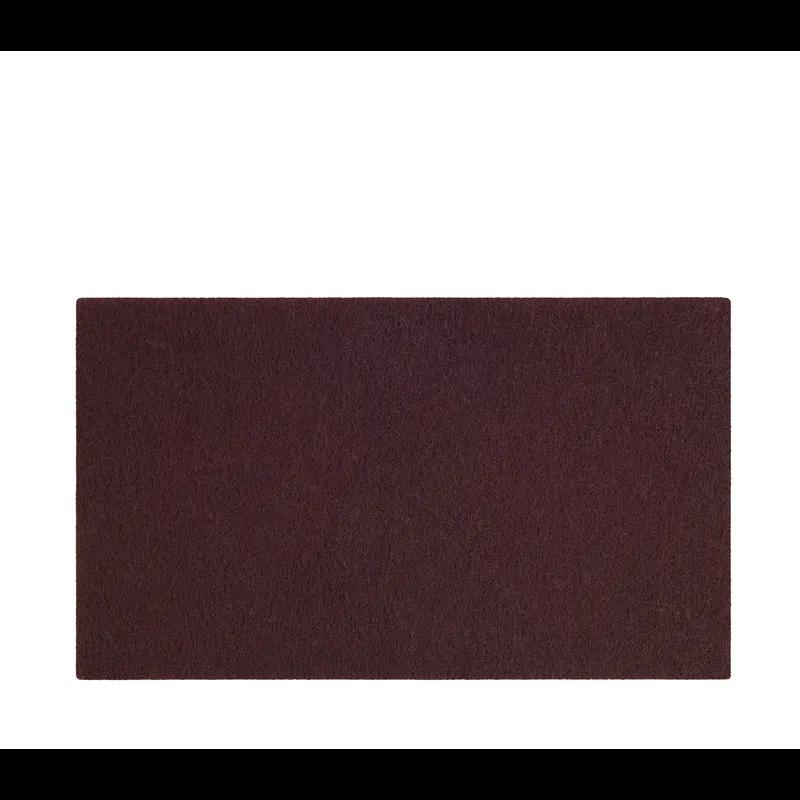 3M™ Scotch-Brite™ SPPP14X20 Scrubbing Pad 14X20X0.83 IN Maroon Nylon 175-600 RPM 5/Case