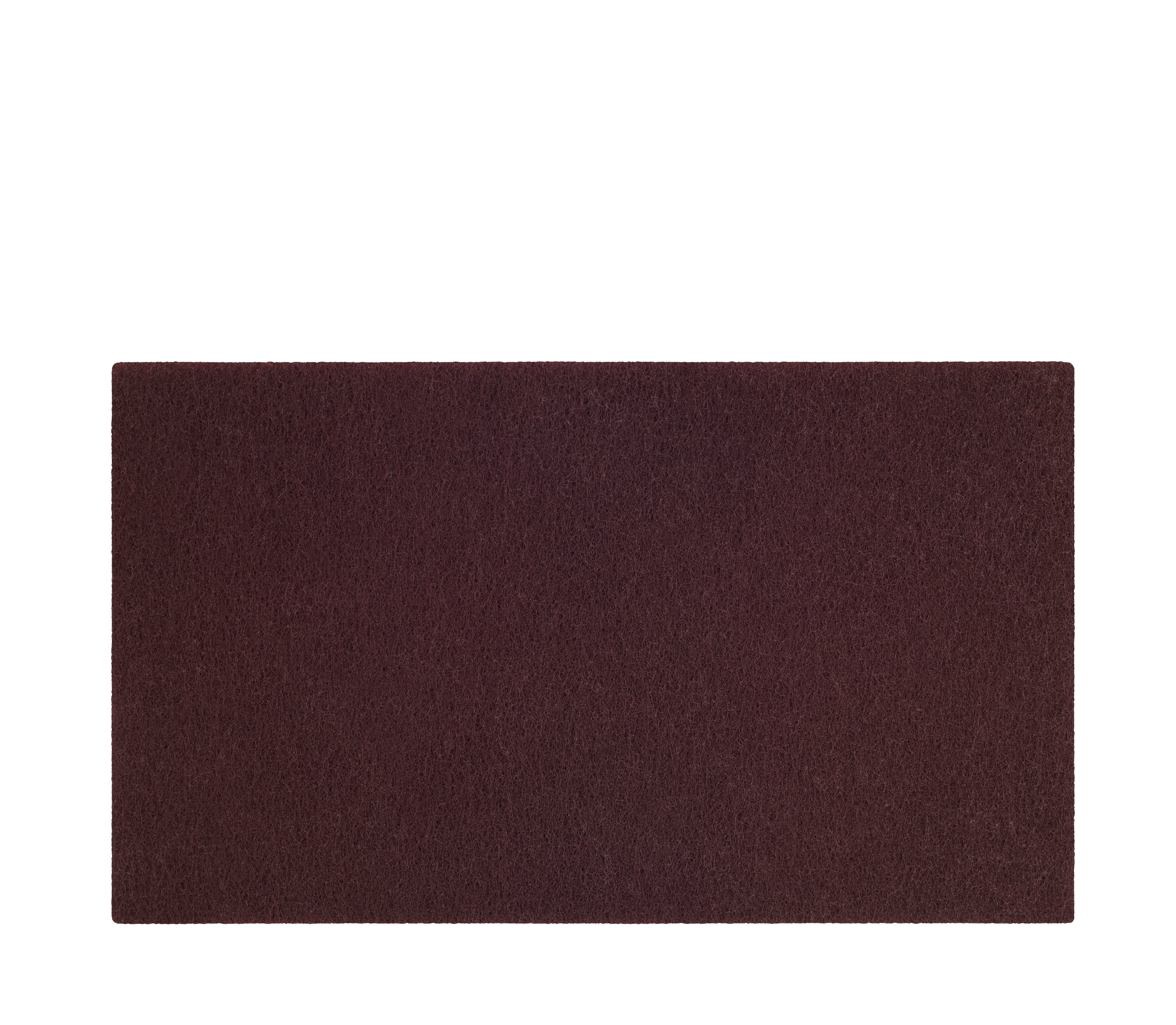 3M™ Scotch-Brite™ SPPP14X20 Scrubbing Pad 14X20X0.83 IN Maroon Nylon 175-600 RPM 5/Case