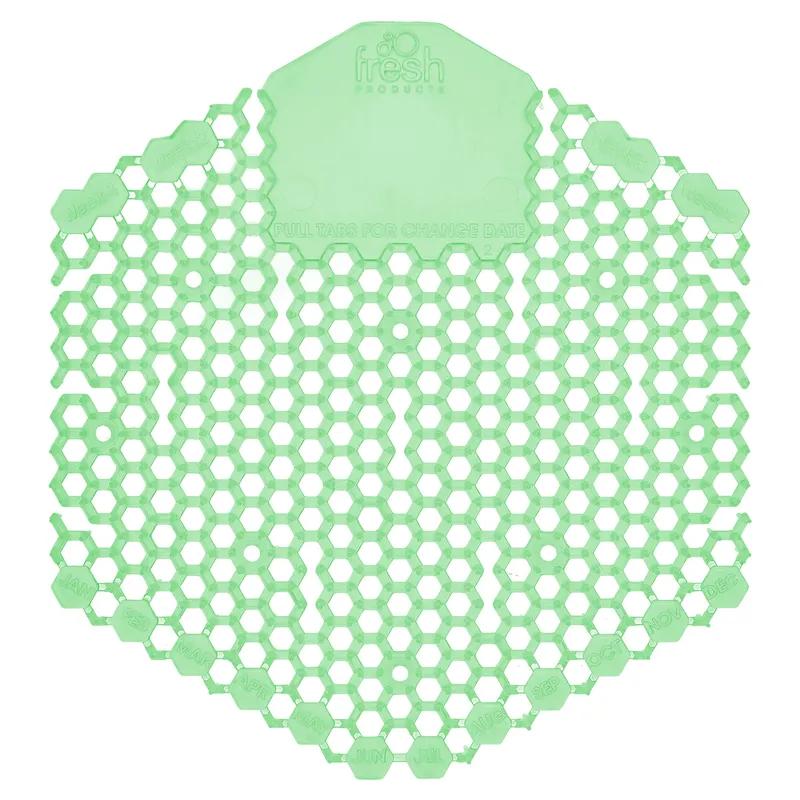 Wave 3D Urinal Screen Cucumber Melon Green EVA 7X6.5X0.66 IN 10 Count/Pack 6 Packs/Case 60 Count/Case