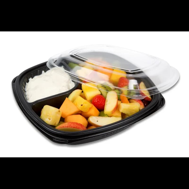 Forum® Lid Dome 10.25X10.25 IN PS Clear Square For Container 160/Case