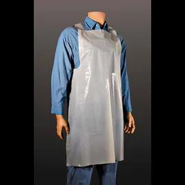 Apron White 1MIL Light Weight Embossed Plastic On Roll 600/Case