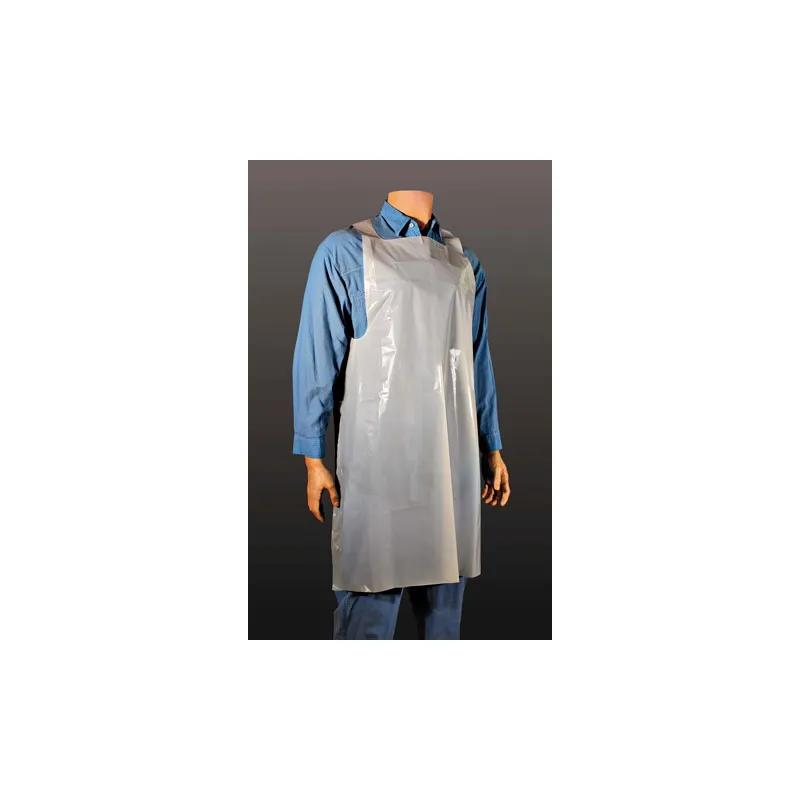 Apron White 1MIL Light Weight Embossed Plastic On Roll 600/Case