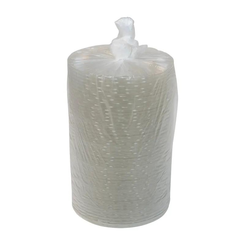 Lid Flat 7X0.34 IN PET Clear Round For 64 OZ Deli Container 300/Case