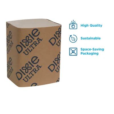 Dixie® Ultra Dispenser Napkins 9.9X6.5 IN Kraft 2PLY Single Fold 250 Count/Pack 24 Packs/Case 6000 Sheets/Case