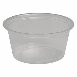 Souffle & Portion Cup 2 OZ Plastic Clear Round 2500/Case