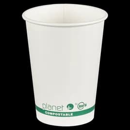 Planet+® Food Container 32 OZ SBS Paperboard PLA White Laminated 500/Case