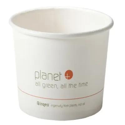 Planet+® Food Container Base 32 OZ Paper PLA Multicolor Round 500/Case