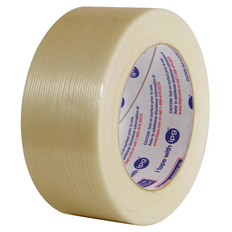 Intertape Filament Tape 18MM X54.8M Natural PET 105LB 4.9MIL 48 Rolls/Case 64 Cases/Pallet