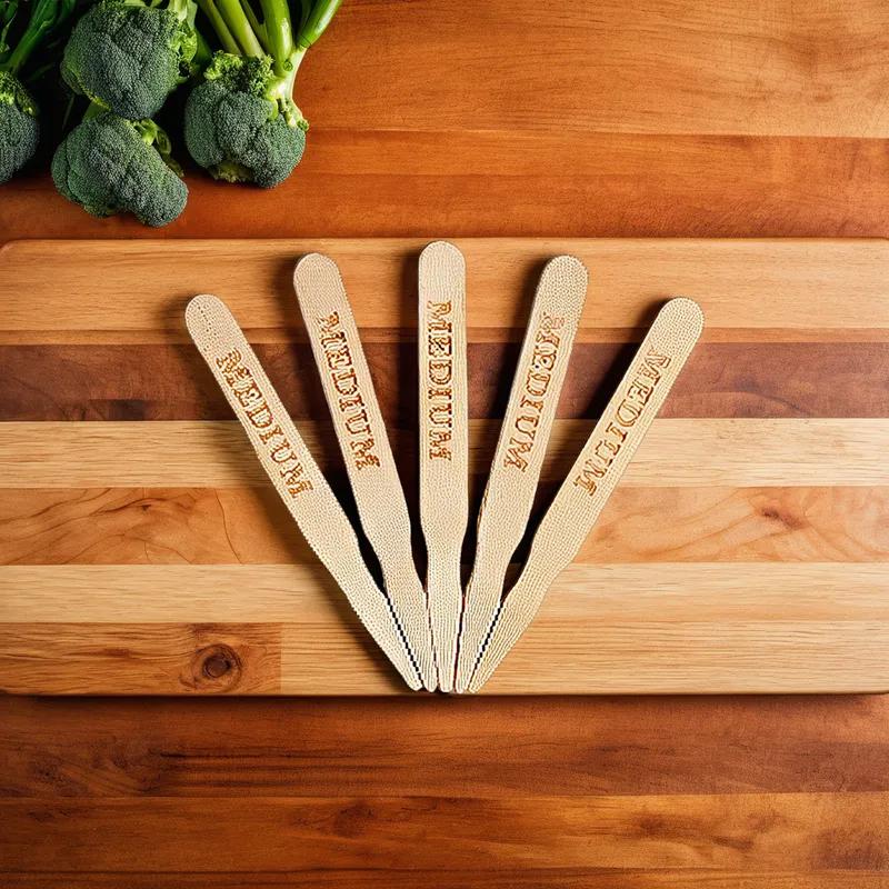 Steak Marker Wood 500 Count/Pack 10 Packs/Case 5000 Count/Case