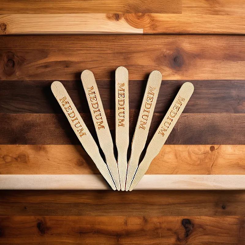 Steak Marker Wood 500 Count/Pack 10 Packs/Case 5000 Count/Case