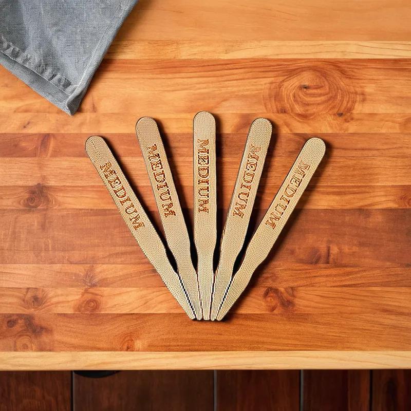 Steak Marker Wood 500 Count/Pack 10 Packs/Case 5000 Count/Case