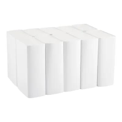 Pacific Blue Ultra™ Folded Paper Towel 11X10.25 IN 1PLY White 1/2 Fold EPA Indicator 220 Sheets/Pack 10 Packs/Case