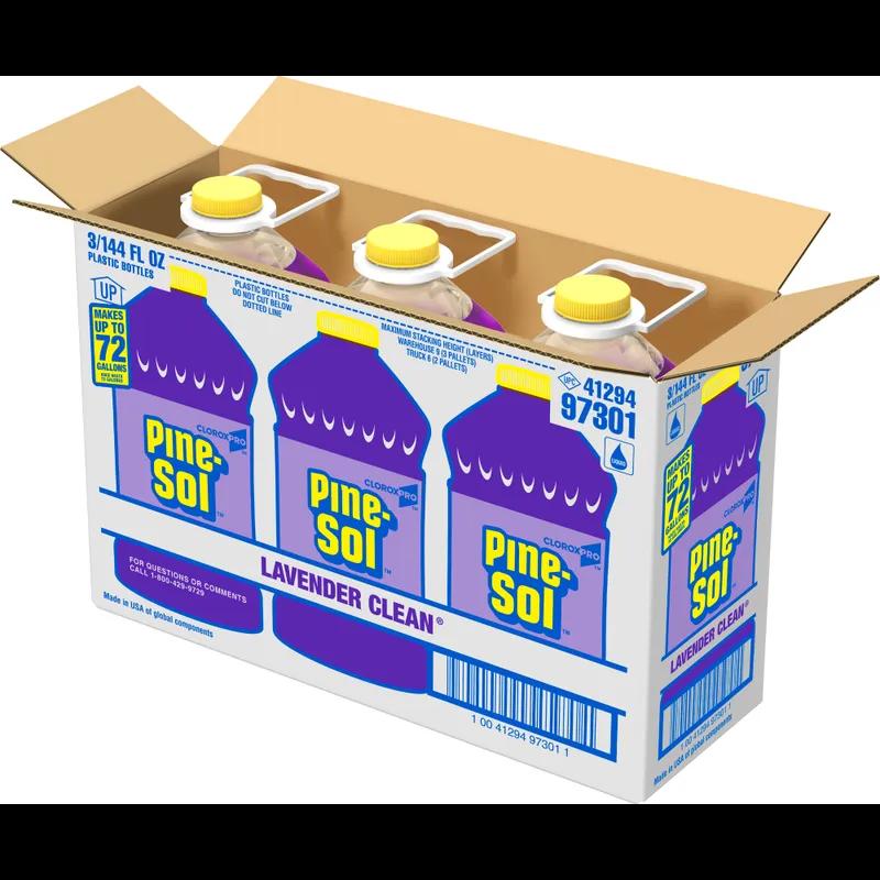 Pine-Sol® Lavender All Purpose Cleaner Deodorizer 1.125 GAL Multi Surface Concentrate Screw Cap 3/Case