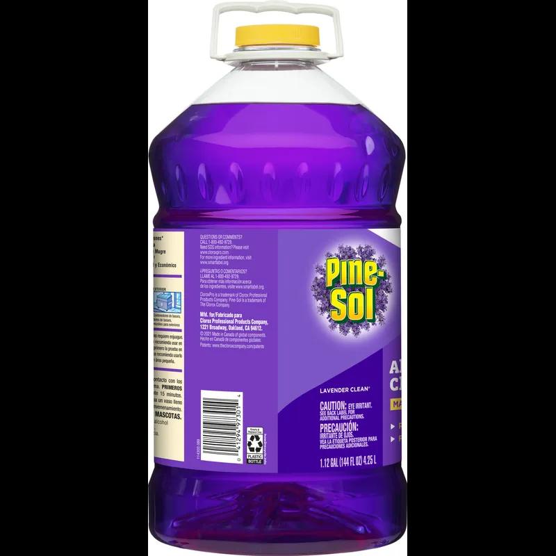 Pine-Sol® Lavender All Purpose Cleaner Deodorizer 1.125 GAL Multi Surface Concentrate Screw Cap 3/Case